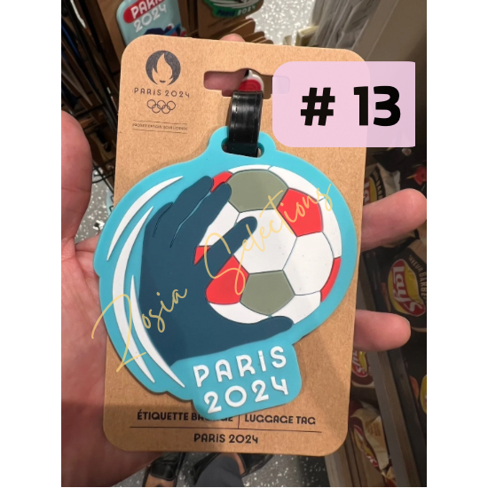 《🇫🇷2024法國巴黎奧運限定》現貨 #13-手球 行李吊牌  球類運動 奧運項目 旅行吊牌-規格圖4