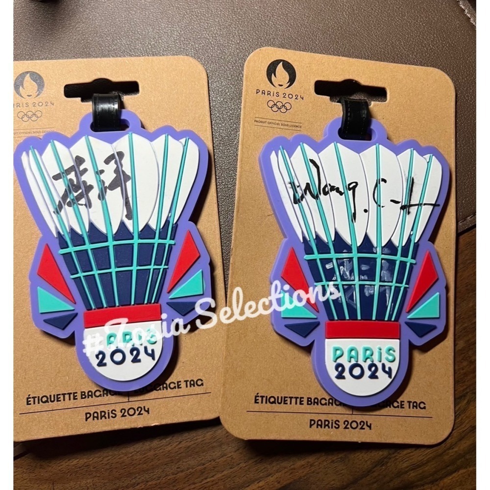 《🇫🇷2024法國巴黎奧運限定》現貨 #18-羽球 行李吊牌 羽毛球 球類運動 奧運項目 旅行吊牌-細節圖2