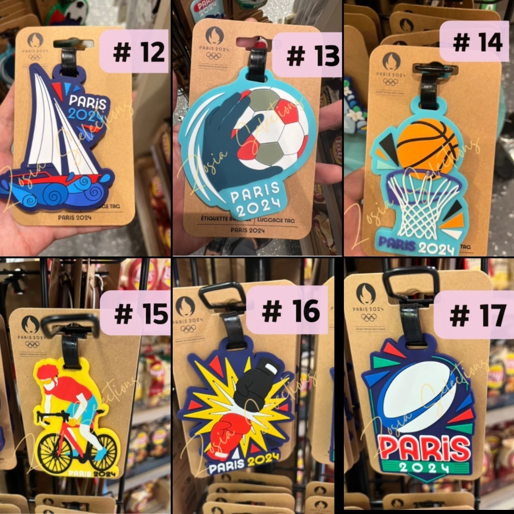 《🇫🇷2024法國巴黎奧運限定》現貨 #14-籃球 行李吊牌  球類運動 奧運項目 旅行吊牌-細節圖3