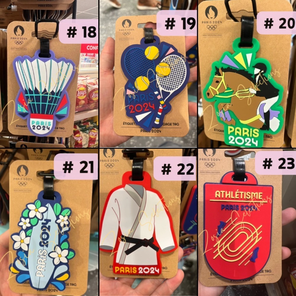《🇫🇷2024法國巴黎奧運限定》現貨 #19-網球 行李吊牌  球類運動 奧運項目 旅行吊牌-細節圖4