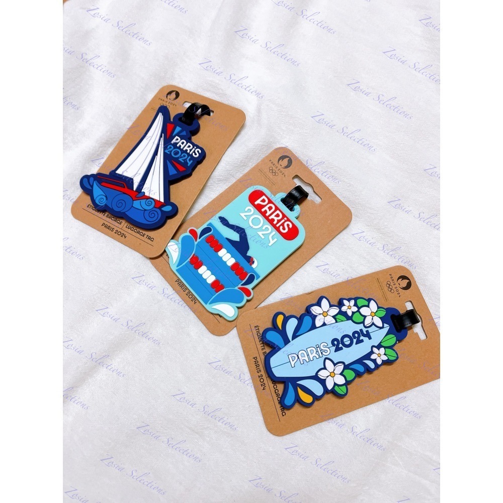 《🇫🇷2024法國巴黎奧運限定》現貨 #12-帆船比賽 行李吊牌  水上運動項目 奧運項目 旅行吊牌-細節圖3