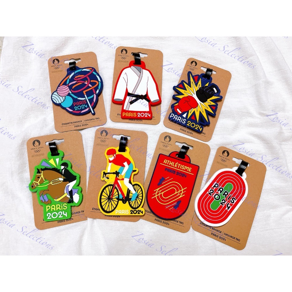 《🇫🇷2024法國巴黎奧運限定》現貨 #26-韻律體操 行李吊牌 體操運動 奧運項目 旅行吊牌-細節圖3
