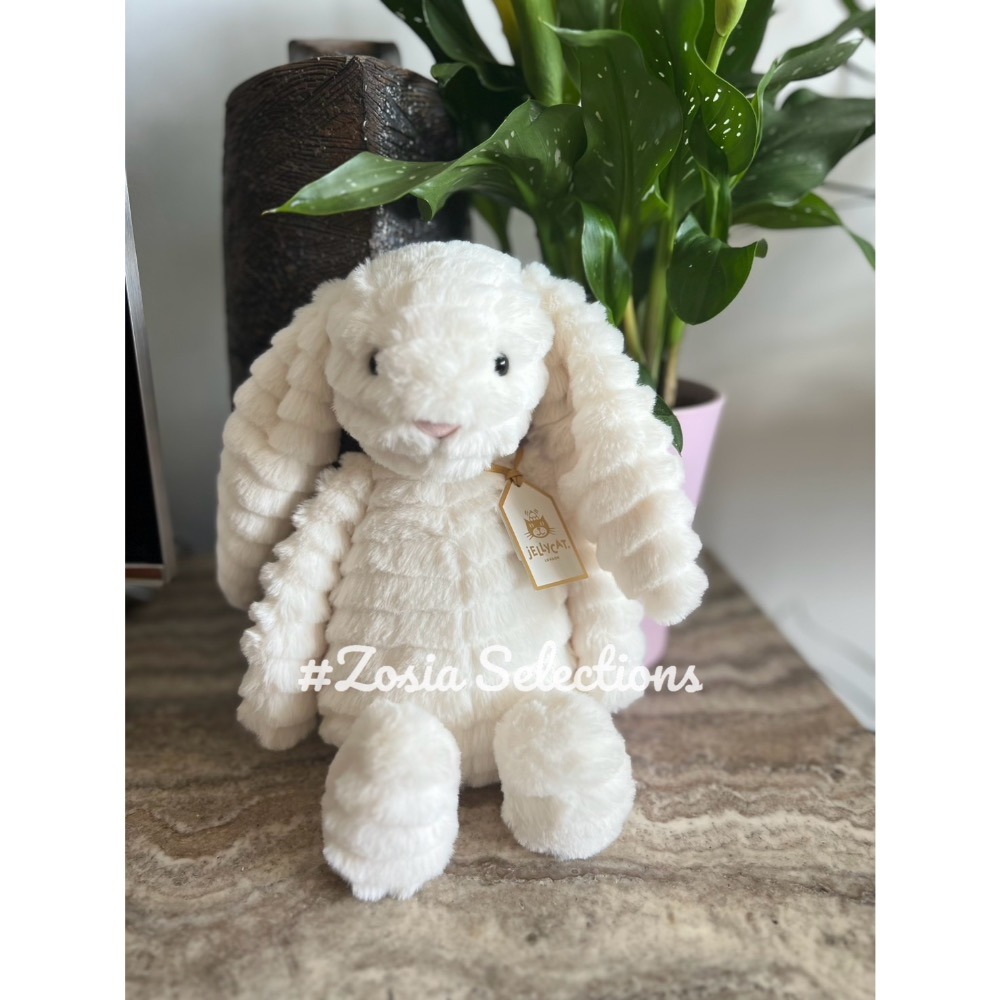 🇫🇷法國直送 Jellycat✨金標_積雲兔 Bashful Luxe Bunny Nimbus 兔子娃娃-細節圖2