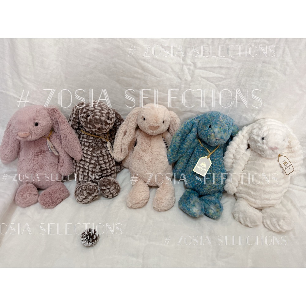 🇫🇷法國直送 Jellycat✨金標_積雲兔 Bashful Luxe Bunny Nimbus 兔子娃娃-細節圖3