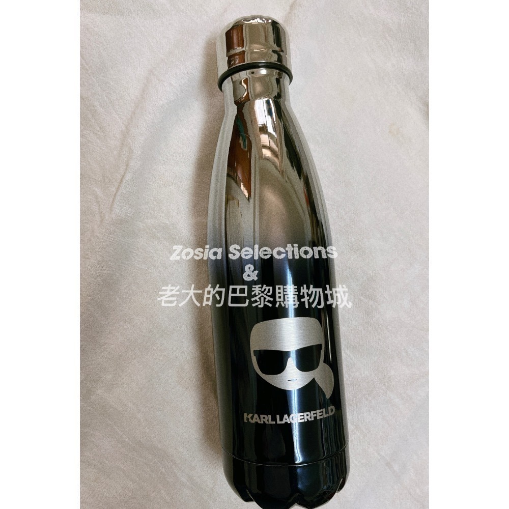 🇫🇷法國直送 Karl Lagerfeld 卡爾保溫瓶 500ML 不鏽鋼保溫杯 隨身瓶 水瓶 老佛爺水壺 聯名款-細節圖2