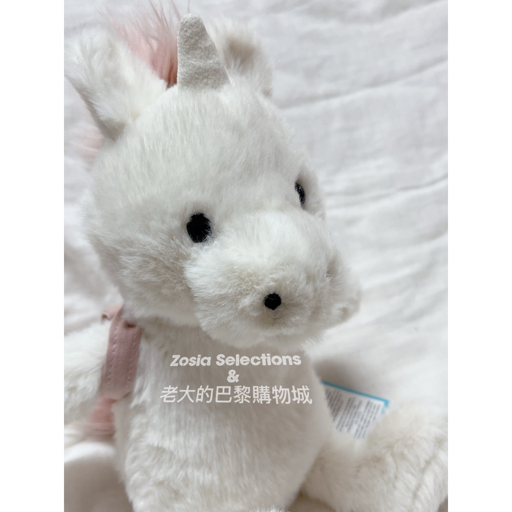 🇫🇷法國直送 Jellycat 背包獨角獸 Backpack Unicorn 絕版 退休款 娃娃玩偶-細節圖2