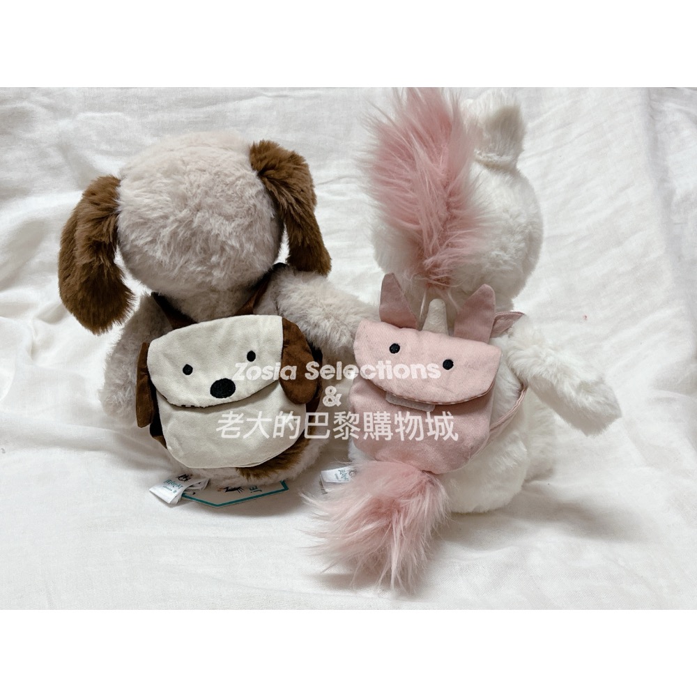 🇫🇷法國直送 Jellycat 背包獨角獸 Backpack Unicorn 絕版 退休款 娃娃玩偶-細節圖5
