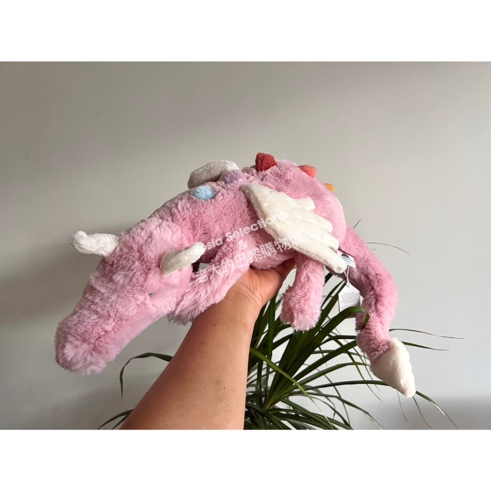 🇫🇷法國直送 Jellycat 積分限定款 Duskrise Dragon 晚霞龍_50cm 經典龍娃娃-細節圖5