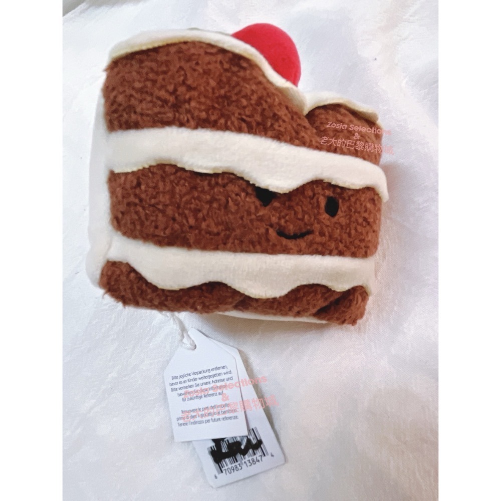 🇫🇷法國直送 Jellycat✨稀有款 巧克力小蛋糕 Pretty Patisserie Gateaux 蛋糕玩偶-細節圖4
