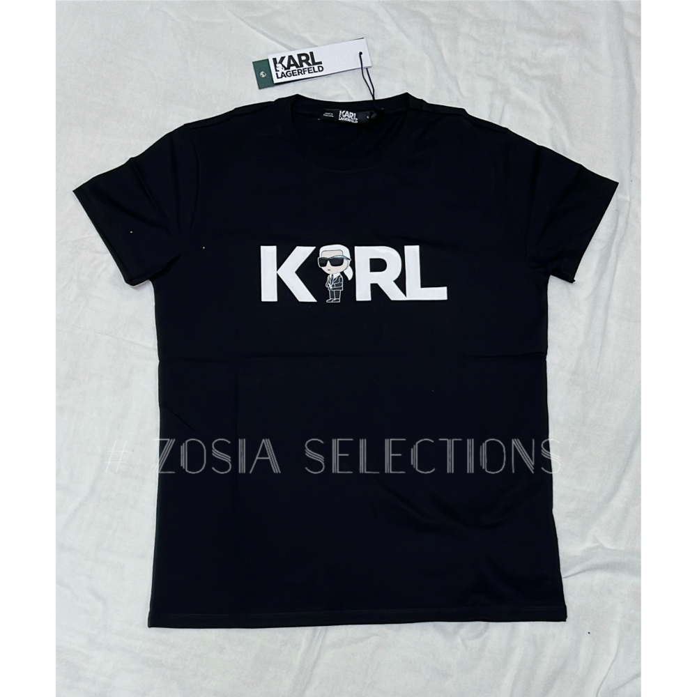 🇫🇷法國- Karl Lagerfeld 正品出清 女款 短袖 KarlT恤 卡爾 字母上衣 老佛爺 250608-細節圖2