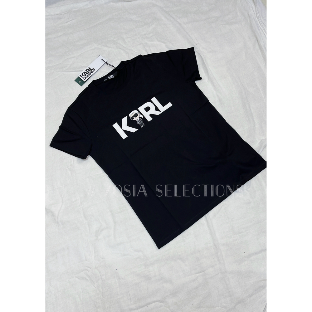 🇫🇷法國- Karl Lagerfeld 正品出清 女款 短袖 KarlT恤 卡爾 字母上衣 老佛爺 250608-細節圖3