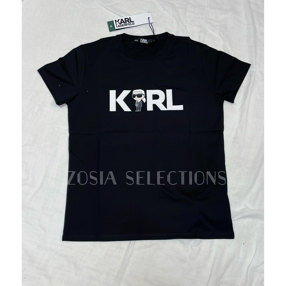 🇫🇷法國- Karl Lagerfeld 正品出清 女款 短袖 KarlT恤 卡爾 字母上衣 老佛爺 250608-細節圖4