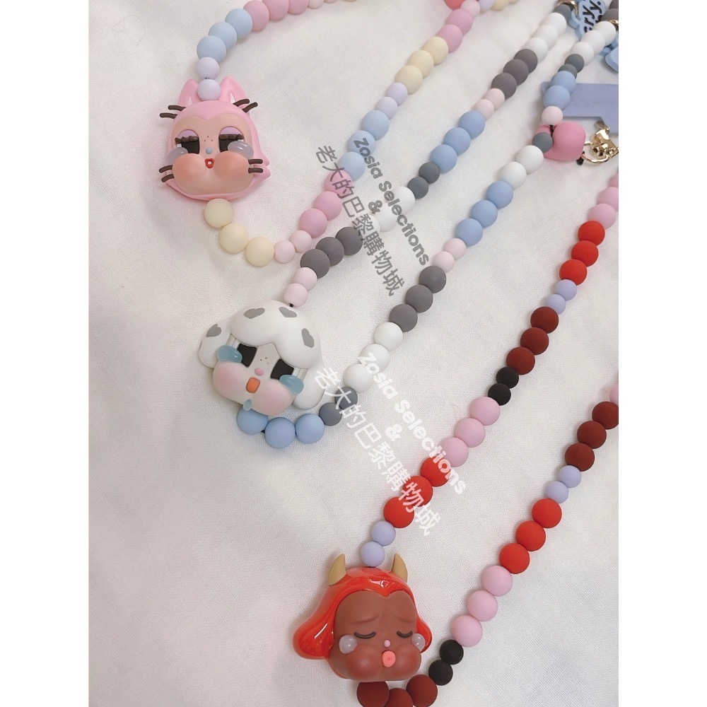 🇫🇷法國直送 CRYBABY愛神的眼淚-手機掛繩 貓系戀人 犬系戀人 惡魔之吻 泡泡瑪特手機繩-細節圖2