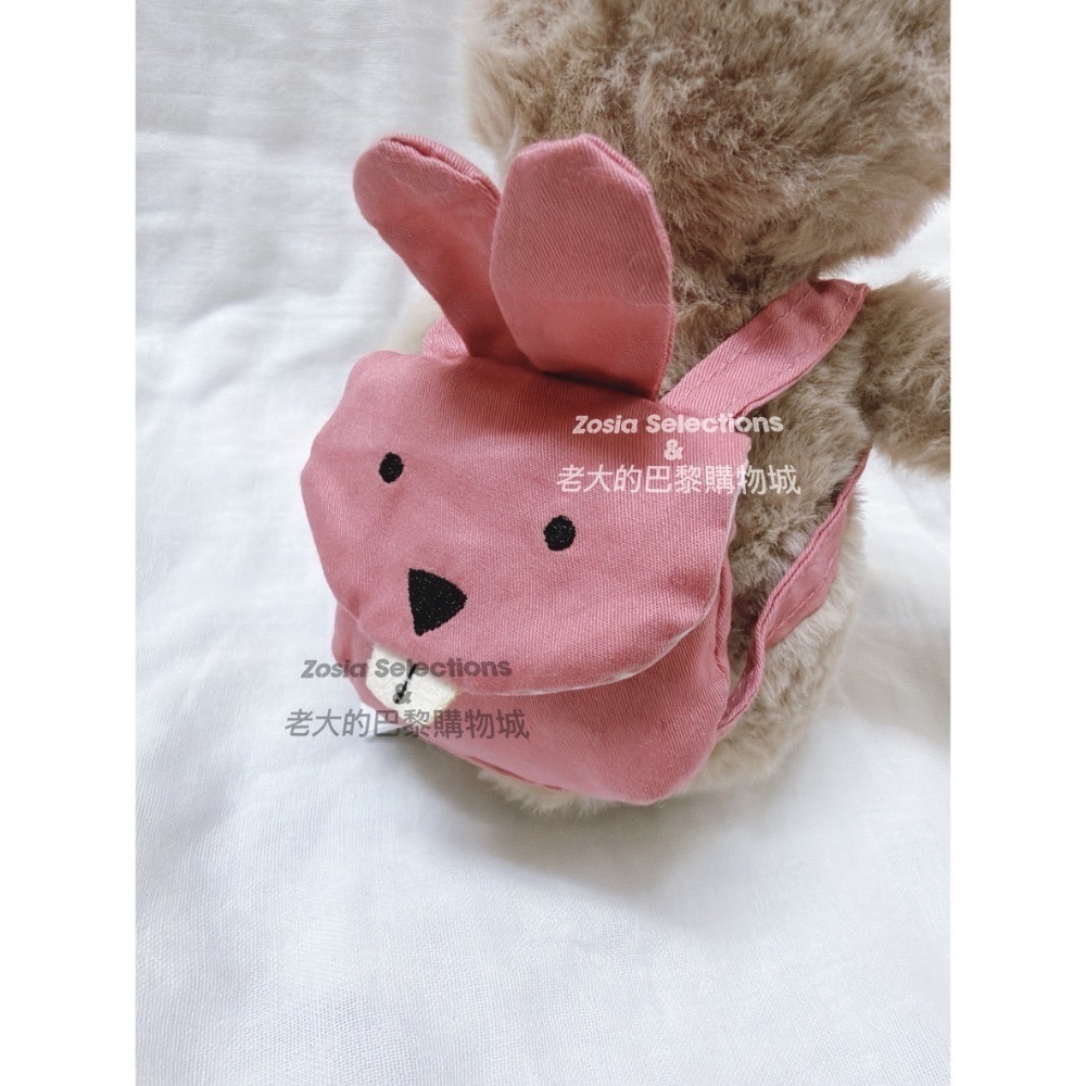 🇫🇷法國直送 Jellycat 背包兔子 背包暴牙兔 Backpack Bunny 絕版 退休款 娃娃玩偶-細節圖3