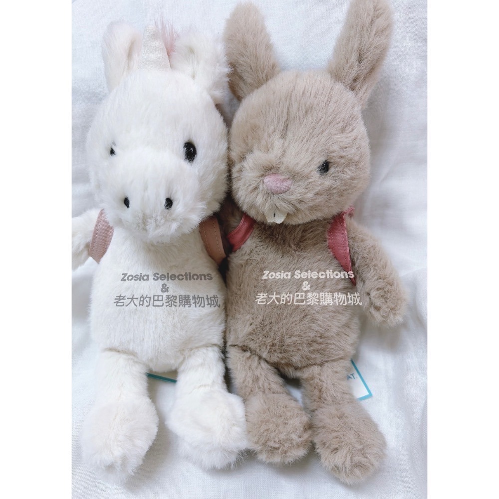 🇫🇷法國直送 Jellycat 背包兔子 背包暴牙兔 Backpack Bunny 絕版 退休款 娃娃玩偶-細節圖4