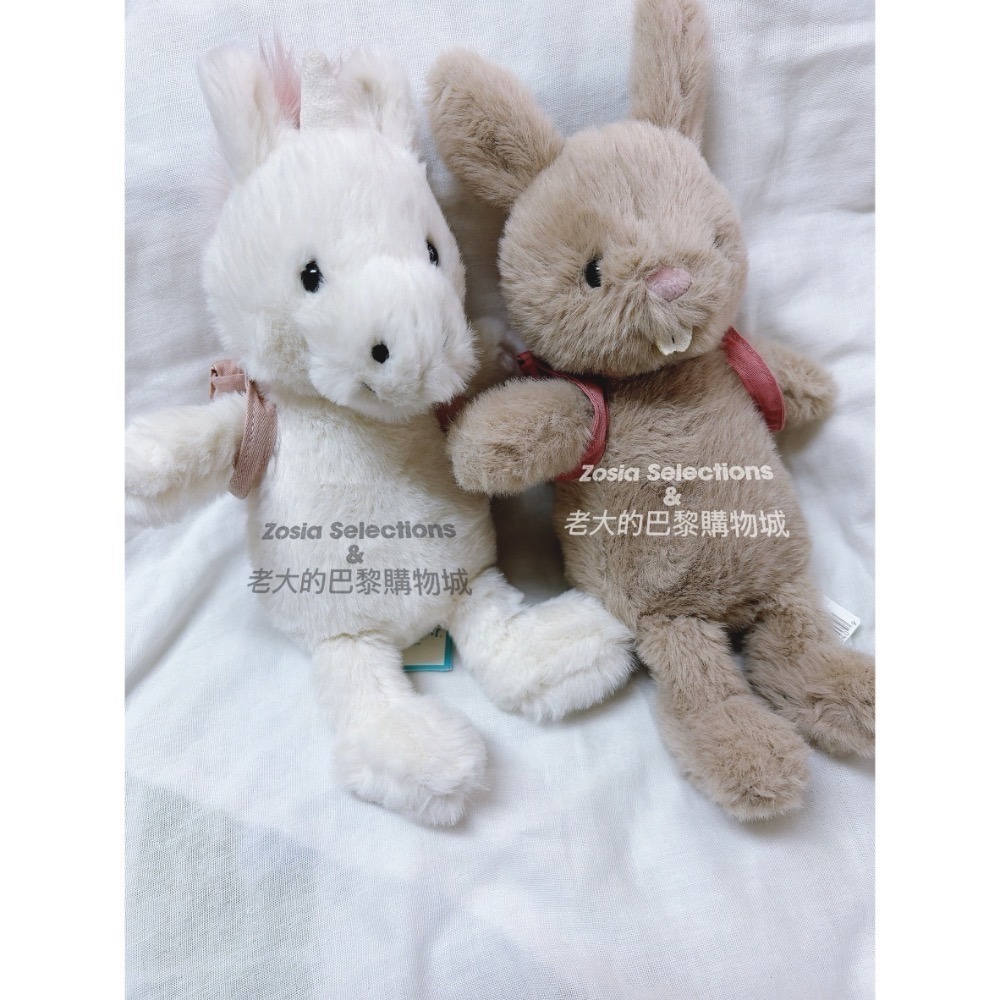 🇫🇷法國直送 Jellycat 背包兔子 背包暴牙兔 Backpack Bunny 絕版 退休款 娃娃玩偶-細節圖5
