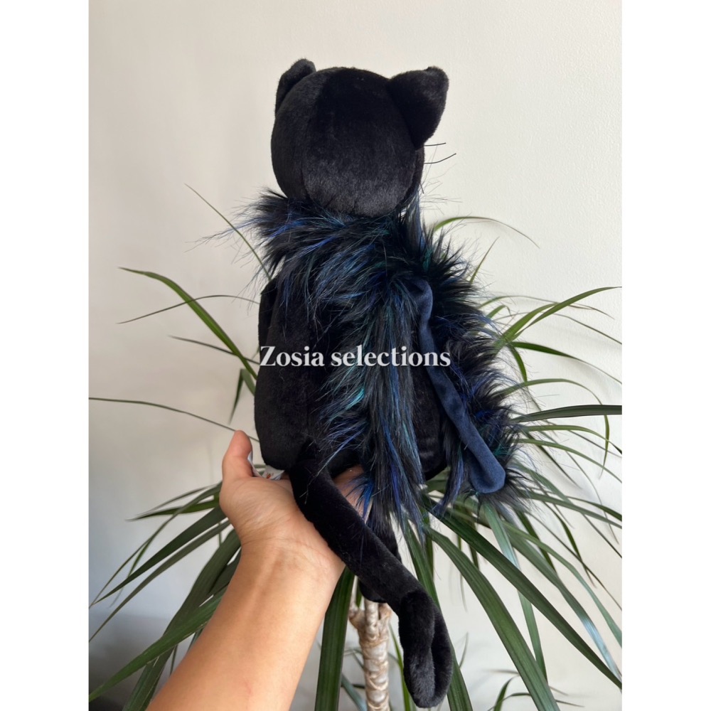 🇫🇷法國直送 Jellycat Glamorama Cat 長腿黑貓 優雅的黑貓評論家✨稀有款 絕版 退休款 娃娃-細節圖2