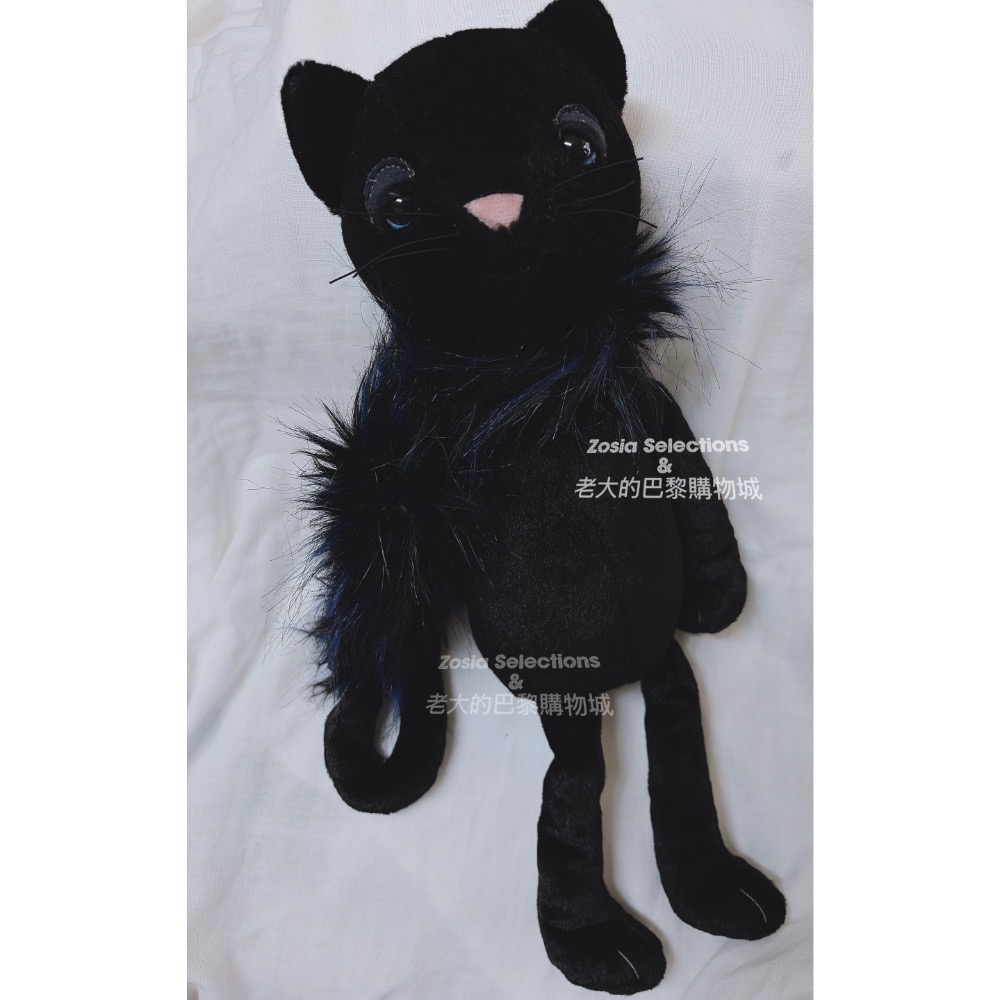 🇫🇷法國直送 Jellycat Glamorama Cat 長腿黑貓 優雅的黑貓評論家✨稀有款 絕版 退休款 娃娃-細節圖3