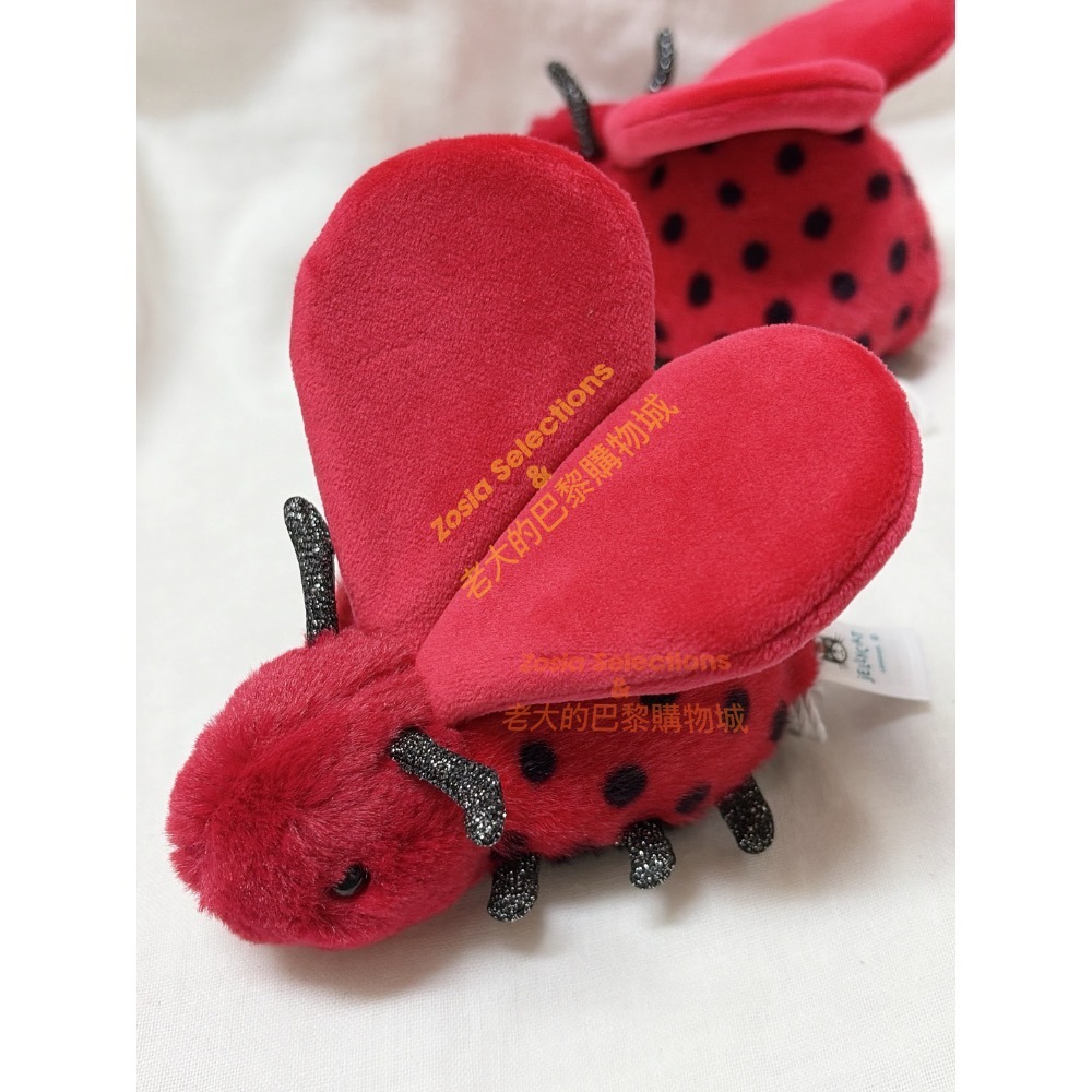 🇫🇷法國直送 Jellycat 愛心翅膀瓢蟲 Loulou Love Bug 絕版 退休款 瓢蟲娃娃玩偶-細節圖3