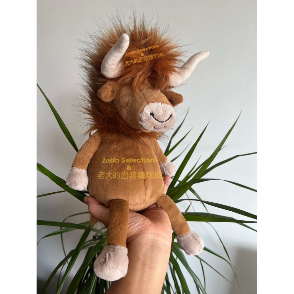 🇫🇷法國直送 Jellycat 雷蒙公牛 Ramone Bull 絕版 退休款 娃娃玩偶-細節圖2