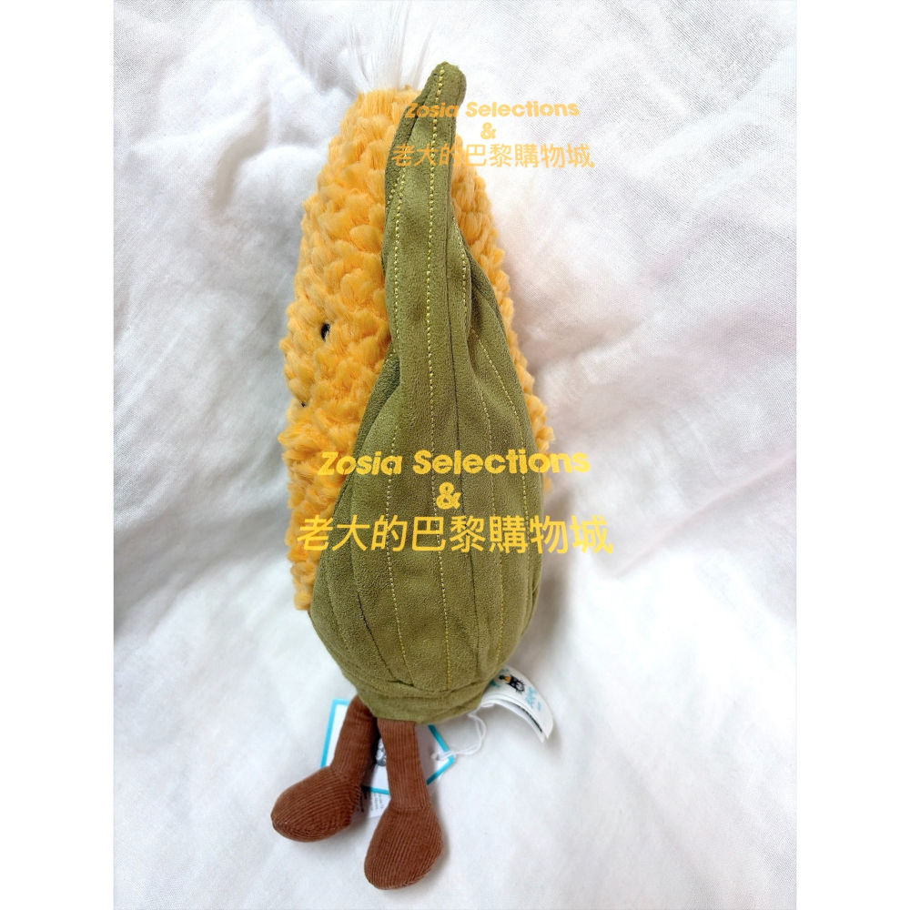🇫🇷法國直送 Jellycat 金黃玉米娃娃 Amuseables Sweetcorn 蔬菜娃娃 娃娃玩偶-細節圖2