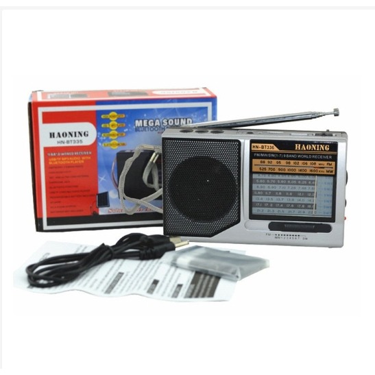 現貨 全波段收音機 加強版 MP3撥放器 多功能插卡音箱 收音機  FM 隨身聽 復古隨身聽 播放器 老人機-細節圖8