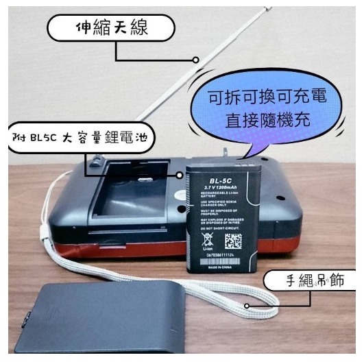 現貨 雙波段收音機 便攜迷你插卡音箱 MP3撥放器 收音機 AM/FM電台頻道 多媒體播放器 隨身聽 大按鍵-細節圖5