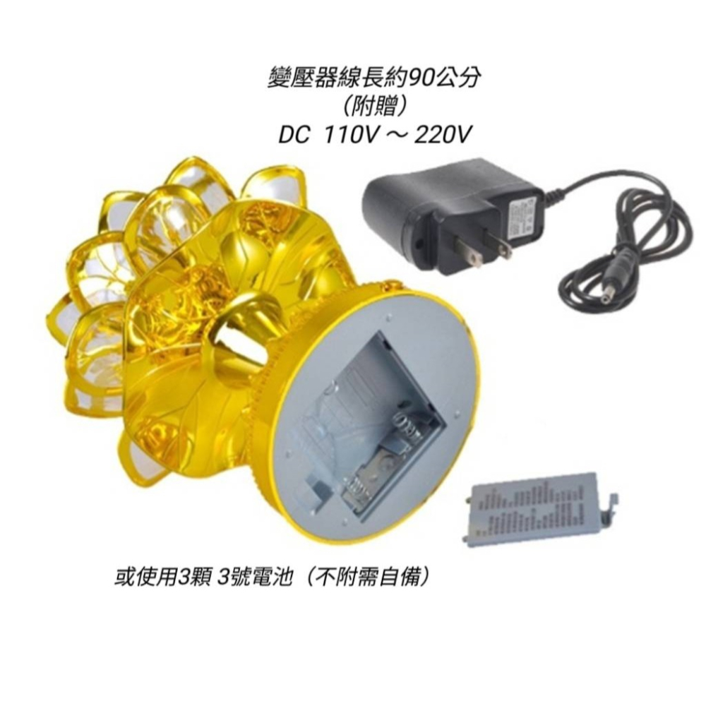 現貨 LED七彩蓮花燈 念佛機 (五十三合一) LED燈自動變換顏色 七彩蓮花燈 長明燈 佛前供燈 禮佛 誦經 音質優美-細節圖7