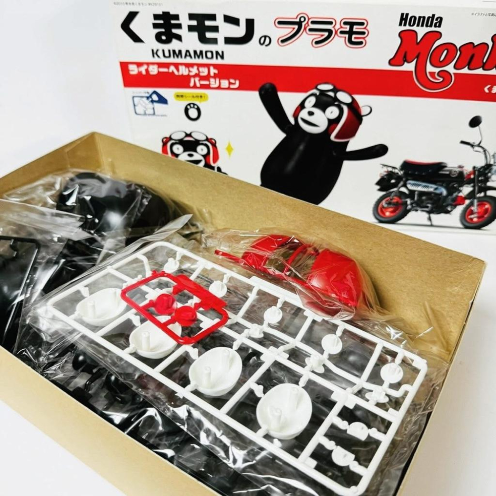 フジミ模型 富士美模型 熊本熊 × 本田 𝗠𝗼𝗻𝗸𝗲𝘆 𝟭/𝟭𝟮模型 日本製 𝗛𝗢𝗡𝗗𝗔 𝗠𝗼𝗻𝗸𝗲𝘆 𝗞𝘂𝗺𝗮𝗺𝗼𝗻-細節圖2