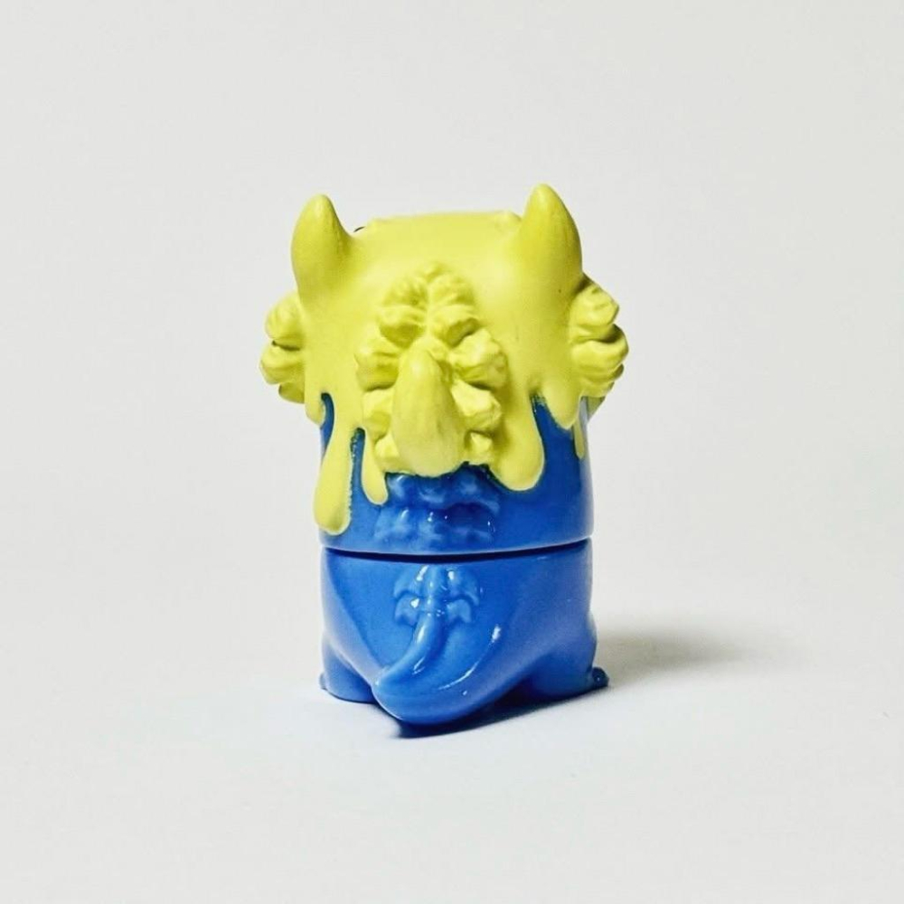 𝗠𝗘𝗗𝗜𝗖𝗢𝗠 𝗧𝗢𝗬 𝗩𝗔𝗚 𝗦𝟳 𝗧𝟵𝗚 × 𝗦𝗵𝗼𝗸𝗼 𝗡𝗮𝗸𝗮𝘇𝗮𝘄𝗮 山椒龍寶寶 藍黃 設計師玩具 軟膠 扭蛋-細節圖6