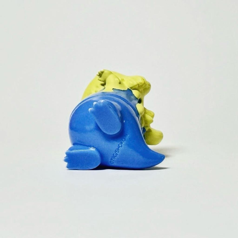 𝗠𝗘𝗗𝗜𝗖𝗢𝗠 𝗧𝗢𝗬 𝗩𝗔𝗚 𝗦𝟳 𝗧𝟵𝗚 × 𝗦𝗵𝗼𝗸𝗼 𝗡𝗮𝗸𝗮𝘇𝗮𝘄𝗮 山椒龍寶寶 藍黃 設計師玩具 軟膠 扭蛋-細節圖8