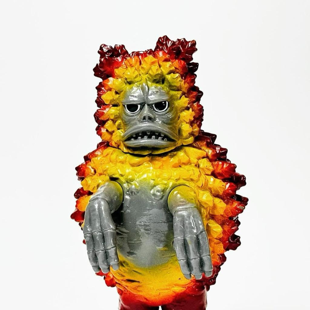 バンダイ｜𝗕𝗔𝗡𝗗𝗔𝗜 ウルトラ怪獣シリーズ𝟮𝟴 ガラモン 𝗚𝗮𝗿𝗮𝗺𝗼𝗻 卡拉蒙 / 阿蒙 超人力霸王 怪獸 軟膠玩具-細節圖2