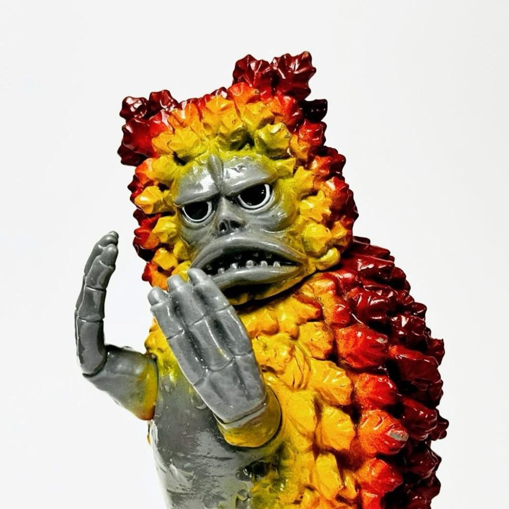 バンダイ｜𝗕𝗔𝗡𝗗𝗔𝗜 ウルトラ怪獣シリーズ𝟮𝟴 ガラモン 𝗚𝗮𝗿𝗮𝗺𝗼𝗻 卡拉蒙 / 阿蒙 超人力霸王 怪獸 軟膠玩具-細節圖3