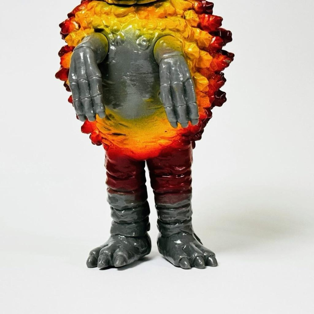 バンダイ｜𝗕𝗔𝗡𝗗𝗔𝗜 ウルトラ怪獣シリーズ𝟮𝟴 ガラモン 𝗚𝗮𝗿𝗮𝗺𝗼𝗻 卡拉蒙 / 阿蒙 超人力霸王 怪獸 軟膠玩具-細節圖5