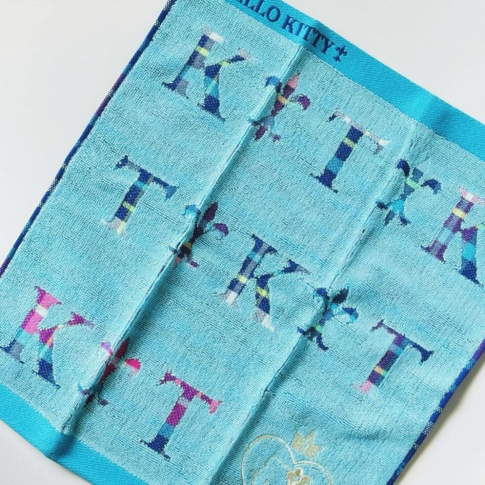 𝗦𝗮𝗻𝗿𝗶𝗼 𝗞/𝗧 ハンドタオル 𝗛𝗲𝗹𝗹𝗼 𝗞𝗶𝘁𝘁𝘆 毛巾 手帕 𝟭𝟵𝟵𝟵年 日本製 三麗鷗 凱蒂貓 懷舊 復古-細節圖3