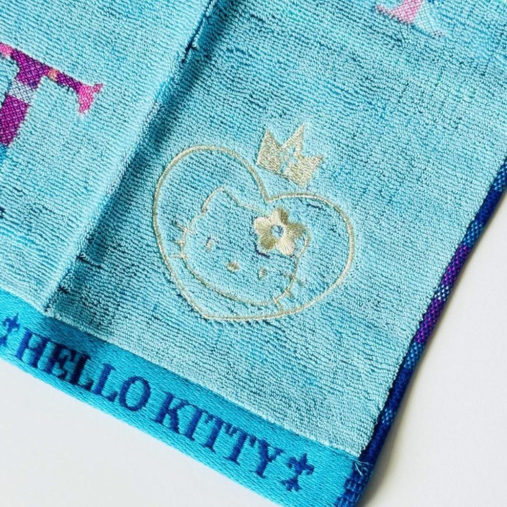 𝗦𝗮𝗻𝗿𝗶𝗼 𝗞/𝗧 ハンドタオル 𝗛𝗲𝗹𝗹𝗼 𝗞𝗶𝘁𝘁𝘆 毛巾 手帕 𝟭𝟵𝟵𝟵年 日本製 三麗鷗 凱蒂貓 懷舊 復古-細節圖4