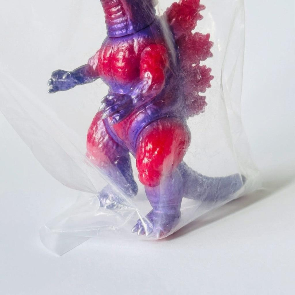𝗖𝗖𝗣 ミドルサイズシリーズ ゴジラ(𝟭𝟵𝟵𝟱) レッドパープル 紅蓮哥吉拉 紅紫色𝗩𝗲𝗿. 東寶 怪獸 軟膠玩具 特攝-細節圖4