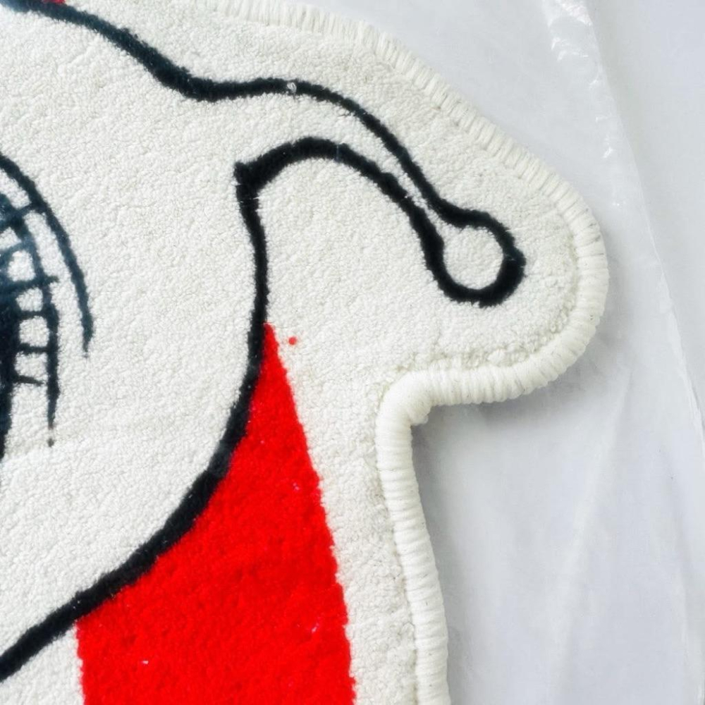 ヒグチユウコ｜𝗛𝗶𝗴𝘂𝗰𝗵𝗶 𝗬𝘂𝗸𝗼 ラグマット 𝗛𝗜𝗧𝗢𝗧𝗦𝗨𝗠𝗘 ひとつめちゃん 樋口裕子 瞳醬 地毯 獨眼 居家-細節圖7