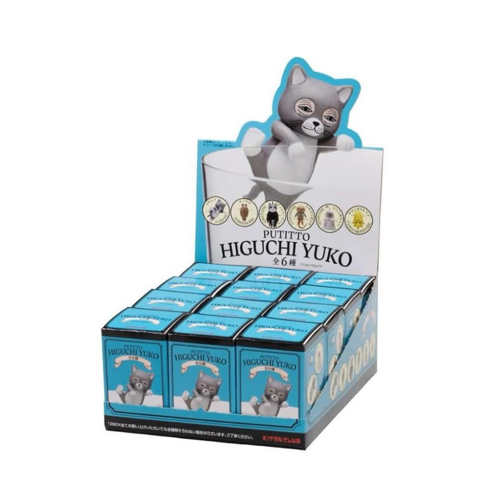 𝗞𝗜𝗧𝗔𝗡 𝗖𝗟𝗨𝗕 𝗣𝗨𝗧𝗜𝗧𝗧𝗢 𝗛𝗜𝗚𝗨𝗖𝗛𝗜 𝗬𝗨𝗞𝗢 ヒグチユウコ コップのフチ子 樋口裕子 杯緣子 全𝟲種-細節圖3