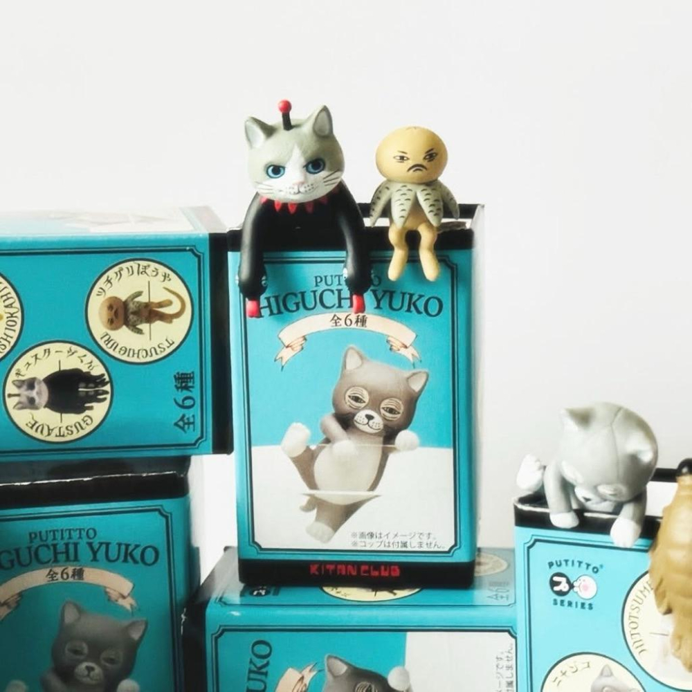 𝗞𝗜𝗧𝗔𝗡 𝗖𝗟𝗨𝗕 𝗣𝗨𝗧𝗜𝗧𝗧𝗢 𝗛𝗜𝗚𝗨𝗖𝗛𝗜 𝗬𝗨𝗞𝗢 ヒグチユウコ コップのフチ子 樋口裕子 杯緣子 全𝟲種-細節圖4