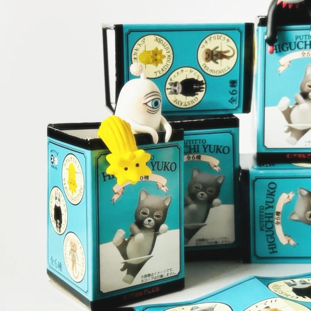 𝗞𝗜𝗧𝗔𝗡 𝗖𝗟𝗨𝗕 𝗣𝗨𝗧𝗜𝗧𝗧𝗢 𝗛𝗜𝗚𝗨𝗖𝗛𝗜 𝗬𝗨𝗞𝗢 ヒグチユウコ コップのフチ子 樋口裕子 杯緣子 全𝟲種-細節圖5