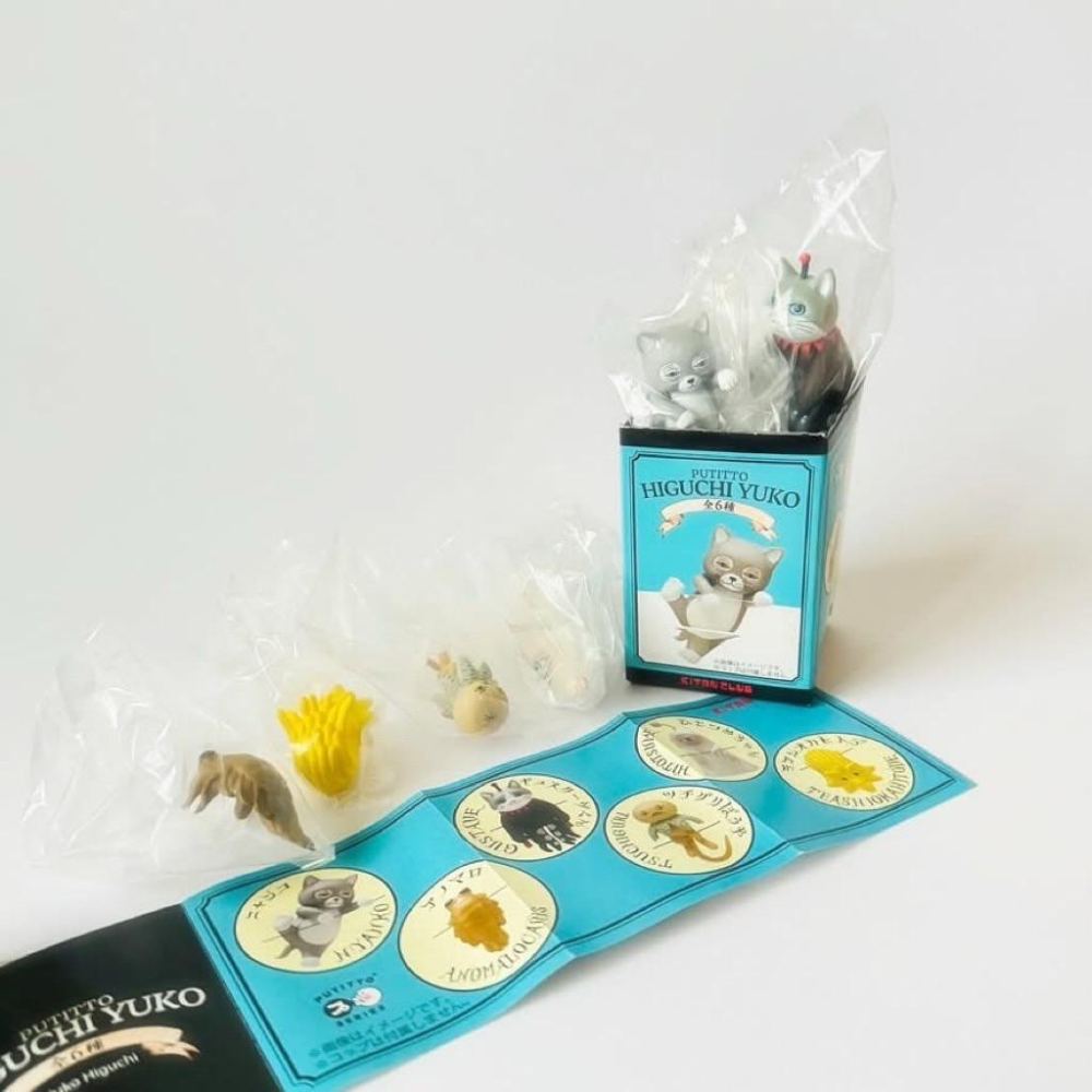 𝗞𝗜𝗧𝗔𝗡 𝗖𝗟𝗨𝗕 𝗣𝗨𝗧𝗜𝗧𝗧𝗢 𝗛𝗜𝗚𝗨𝗖𝗛𝗜 𝗬𝗨𝗞𝗢 ヒグチユウコ コップのフチ子 樋口裕子 杯緣子 全𝟲種-細節圖8