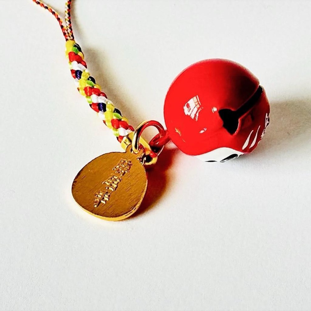 勝尾寺｜𝗞𝗮𝘁𝘀𝘂𝗼𝗷𝗶 𝗧𝗲𝗺𝗽𝗹𝗲 ダルマ鈴 赤/金 達磨鈴鐺吊飾 紅色/ 金色 だるま 𝗗𝗮𝗿𝘂𝗺𝗮-細節圖6