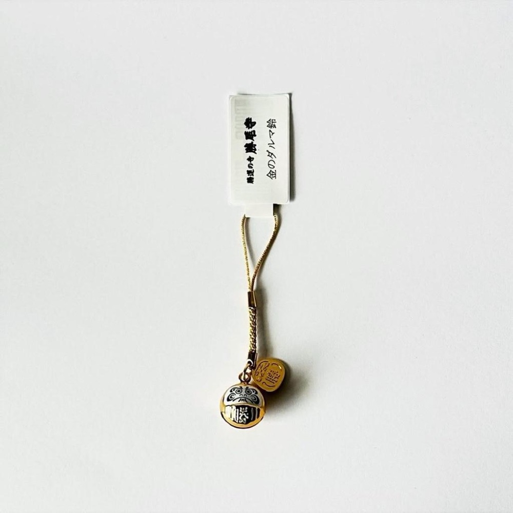 勝尾寺｜𝗞𝗮𝘁𝘀𝘂𝗼𝗷𝗶 𝗧𝗲𝗺𝗽𝗹𝗲 ダルマ鈴 赤/金 達磨鈴鐺吊飾 紅色/ 金色 だるま 𝗗𝗮𝗿𝘂𝗺𝗮-細節圖8