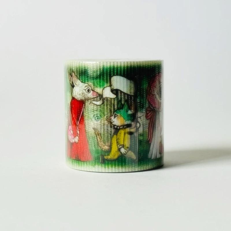 ヒグチユウコ｜𝗛𝗶𝗴𝘂𝗰𝗵𝗶 𝗬𝘂𝗸𝗼 養生テープ みんなでおでかけ 樋口裕子 膠帶 - 大家一起出門 - 日本製-細節圖6