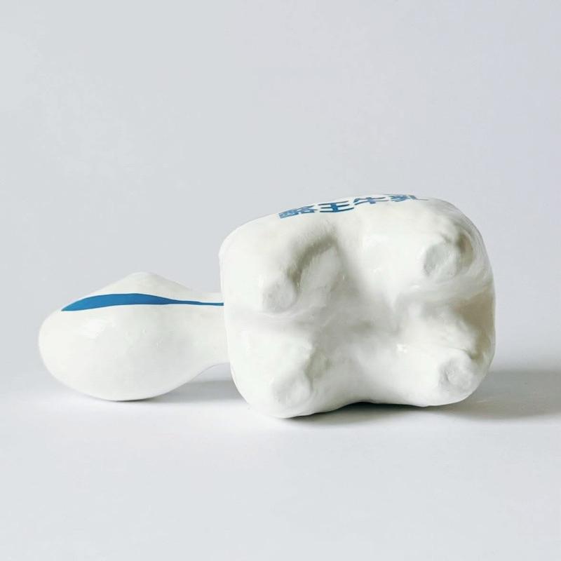 白河だるま総本舗 𝘅 酪王協同乳業株式会社 酪王牛乳べこ 白河達磨總本鋪  酪王牛乳部子 赤部子 緣起物 𝗔𝗞𝗔𝗕𝗘𝗞𝗢-細節圖9