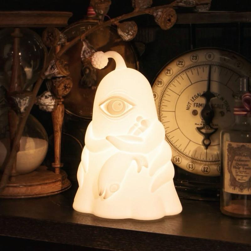 ヒグチユウコ｜𝗛𝗶𝗴𝘂𝗰𝗵𝗶 𝗬𝘂𝗸𝗼 ひとつめちゃんライト 𝗛𝗜𝗧𝗢𝗧𝗦𝗨𝗠𝗘 𝗟𝗜𝗚𝗛𝗧 樋口裕子 瞳醬造型燈-細節圖8