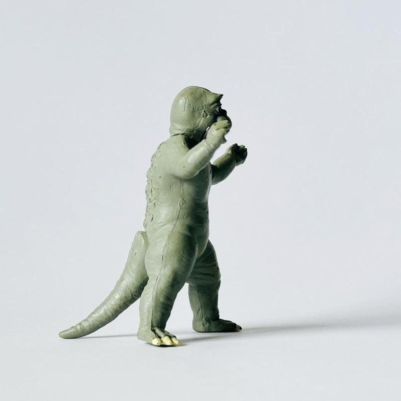 バンダイ｜𝗕𝗔𝗡𝗗𝗔𝗜 𝗛𝗚シリーズ ゴジラ𝟲 ゴジラの息子 ミニラ 𝗠𝗶𝗻𝗶𝗿𝗮 哥吉拉的兒子 迷你拉 扭蛋 東寶怪獸-細節圖7
