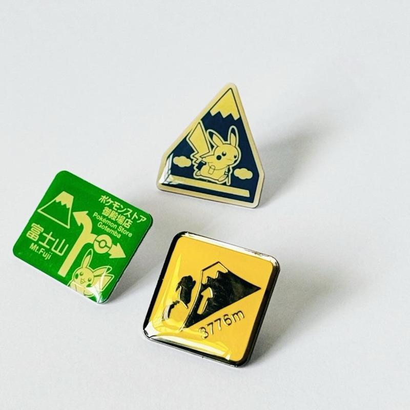 プレックス｜𝗣𝗟𝗘𝗫 ポケモンご当地ピンズコレクション 𝗣𝗼𝗸é𝗺𝗼𝗻 寶可夢 神奇寶貝 皮卡丘 胸章 徽章 富士山限定-細節圖2