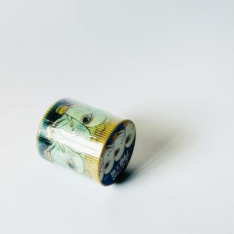 ヒグチユウコ｜𝗛𝗶𝗴𝘂𝗰𝗵𝗶 𝗬𝘂𝗸𝗼 養生テープ ひとつめ内職工場 ひとつめちゃん 樋口裕子 膠帶 -瞳醬副業工廠--細節圖3